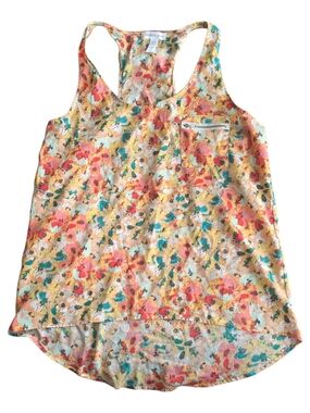 Ambiance Multicolor Floral Print Tank Top